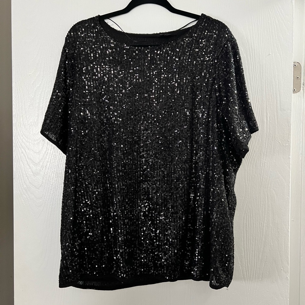 Sequin top